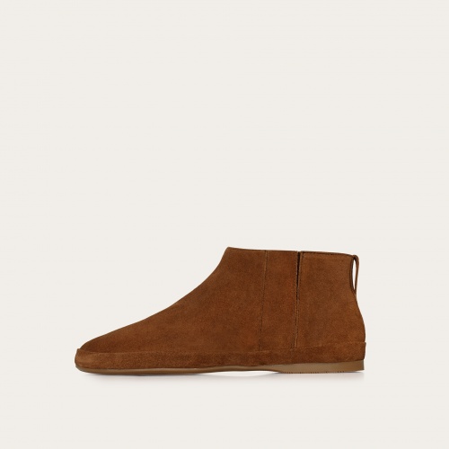 Reka Boots, desert brown velvet OUTLET | Balagan Studio