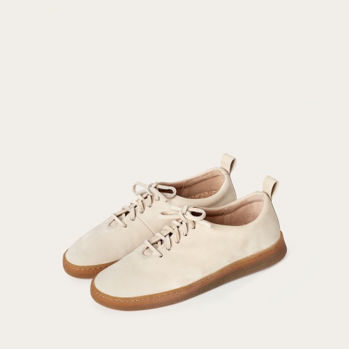 Shakuf sneakersy BIO, jasny nubuk | Balagan Studio