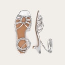 Amfi kitten Sandals, silver