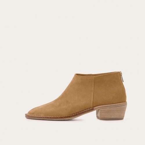 Lea Boots, sand velvet OUTLET | Balagan Studio