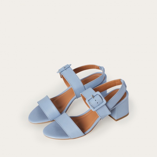 Rehava Sandals, denim blue OUTLET | Balagan Studio