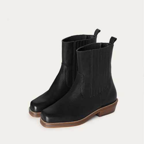 Rokev cowboy boots, black OUTLET | Balagan Studio
