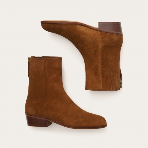Sus Boots, desert brown velvet OUTLET | Balagan Studio