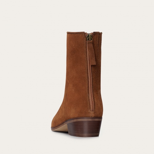 Sus Boots, desert brown velvet OUTLET | Balagan Studio