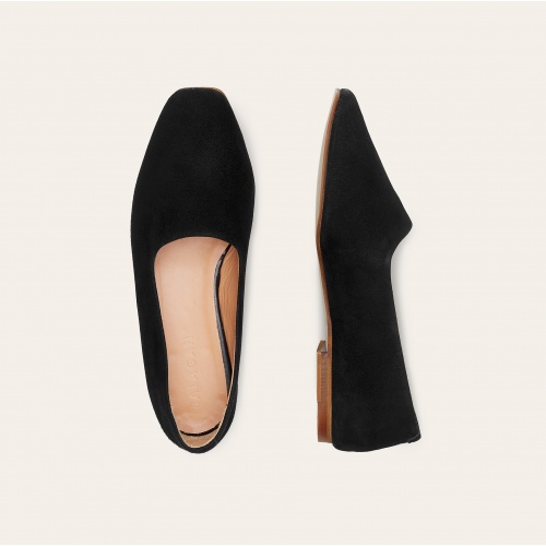 Malben baleriny, czarny welur OUTLET | Balagan Studio