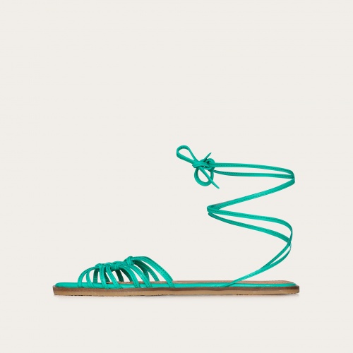 Amfi Sandals, vivid green | Balagan Studio