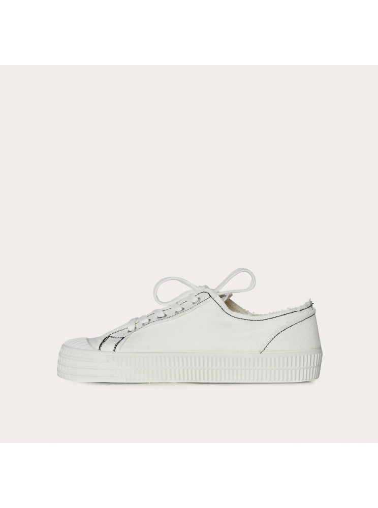 Novesta Star Master sneakersy damskie VEGAN, perłowy z czarną nicią| Balagan Studio