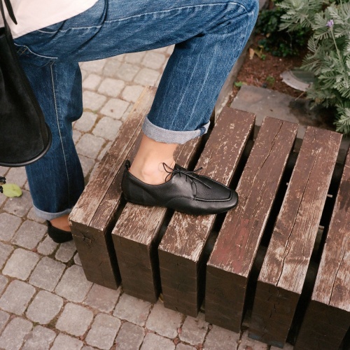 Lila Flats, black| Balagan Studio