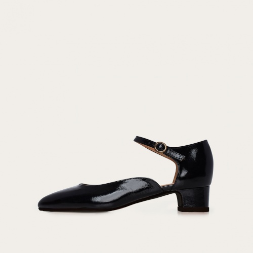 Forte Heels, glossy black OUTLET | Balagan Studio