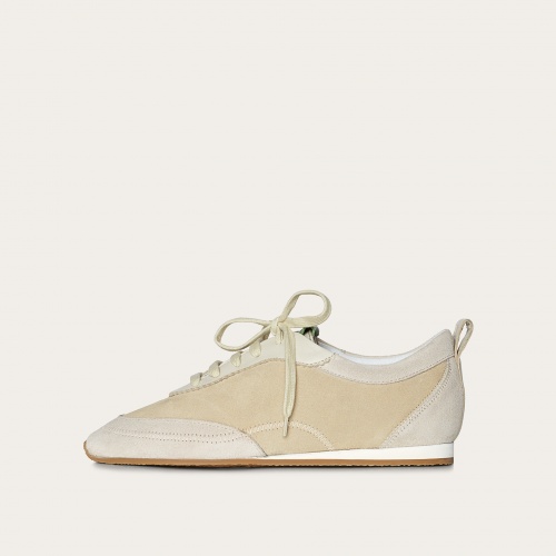 Ritza sneakersy, jasny welur | Balagan Studio