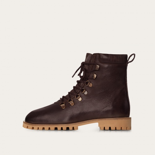 Har boots, waxed bronze | Balagan Studio