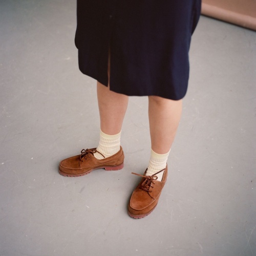 Tefer Flats, desert brown velvet | Balagan Studio