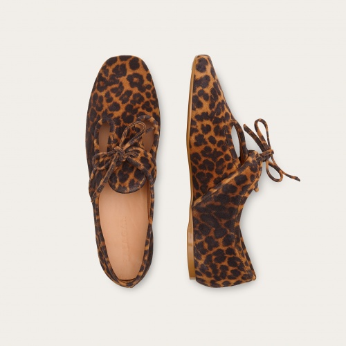 Parpar Flats, pattern velvet | Balagan Studio
