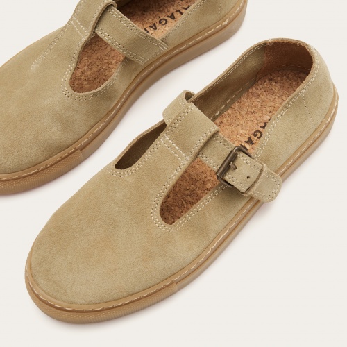 Sababa Sneakers, wheat velvet | Balagan Studio