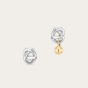 Large Slot Earrings