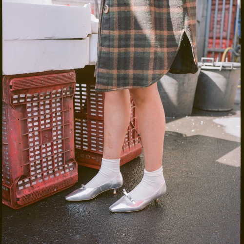 Matana Pumps, silver | Balagan Studio