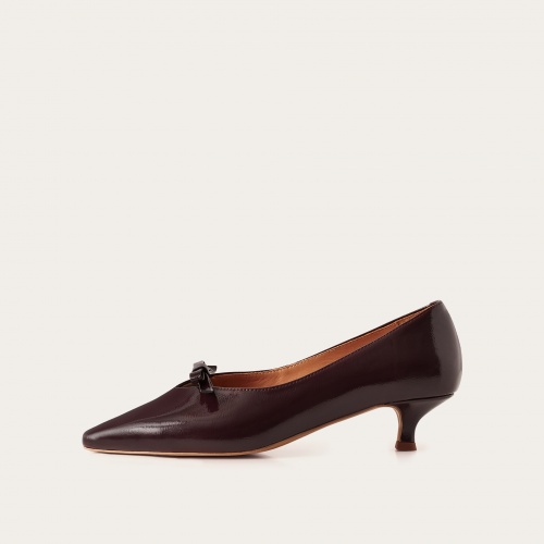 Matana Pumps, glossy bordo | Balagan Studio