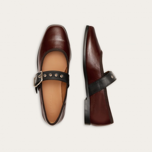 Louisine Ballerina, glossy bordo | Balagan Studio