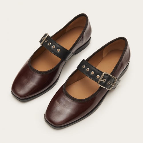 Louisine Ballerina, glossy bordo | Balagan Studio