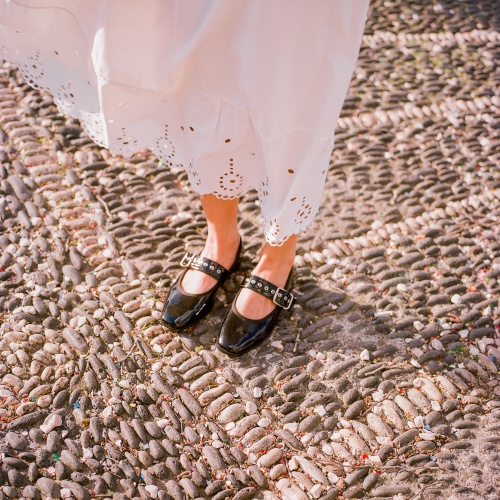 Louisine Ballerina, glossy black | Balagan Studio