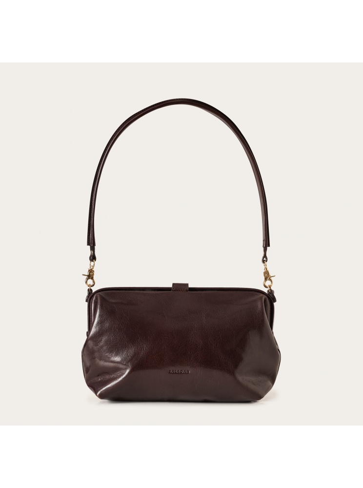 Rofe torebka L, ciemny brąz OUTLET | Balagan Studio