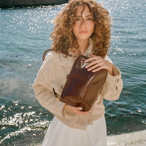 Rofe Bag L, deep brown OUTLET | Balagan Studio