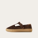 Sababa sneakersy, kawowy welur OUTLET