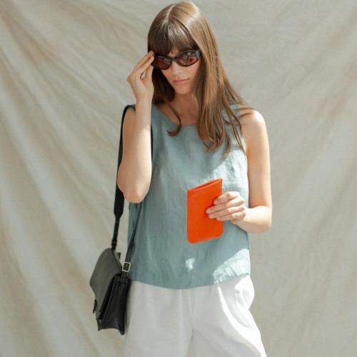 Adasha Glasses Case, orange | Balagan Studio