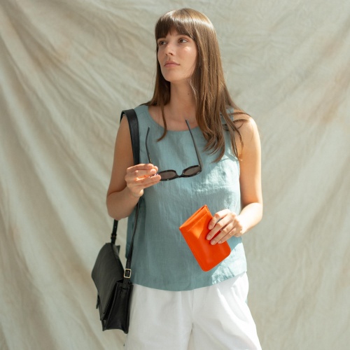 Adasha Glasses Case, orange | Balagan Studio