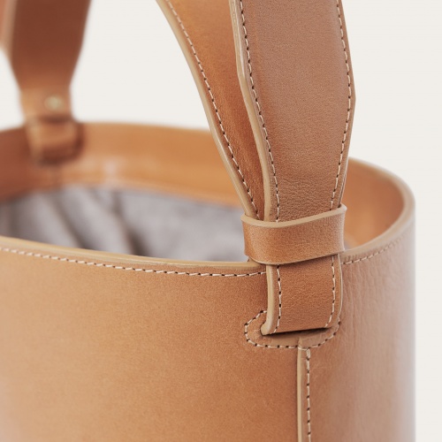 Champagne Bucket Bag M, natural | Balagan Studio