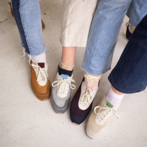 Ritza sneakers, bright velvet| Balagan Studio
