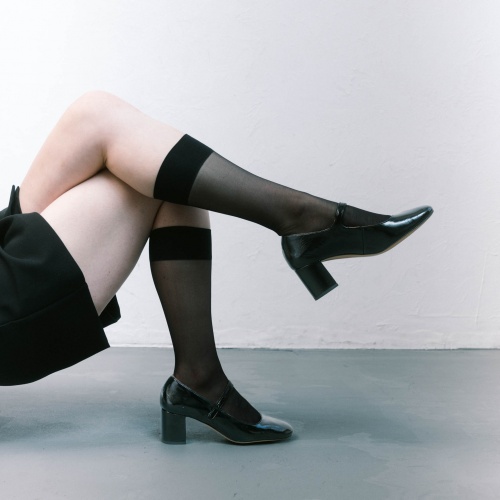 Dora High Heels, glossy black | Balagan Studio