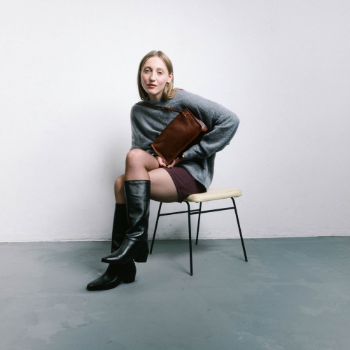 Martha kozaki, czarny | Balagan Studio
