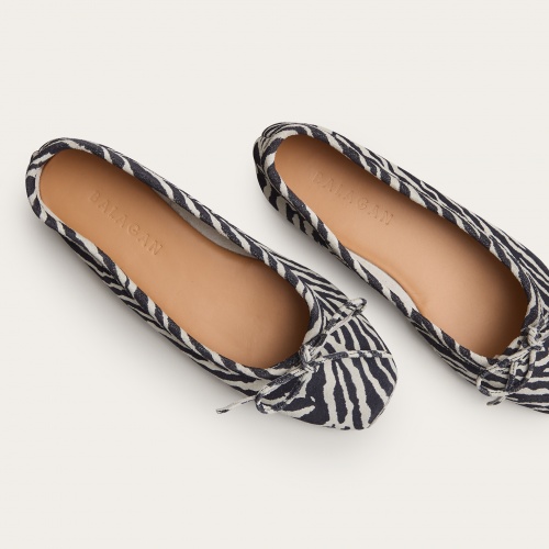 Prima baleriny, zebra welur | Balagan Studio