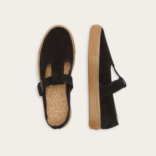 Sababa Sneakers, black velvet | Balagan Studio