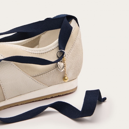 2000s Ballerina Sneakers, bright velvet | Balagan Studio