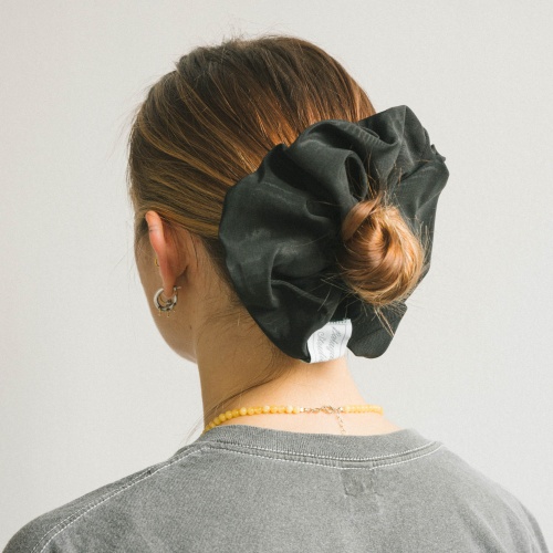 Phoebe Scrunchie, black | Balagan Studio
