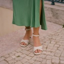 Shosh Sandals, off white
