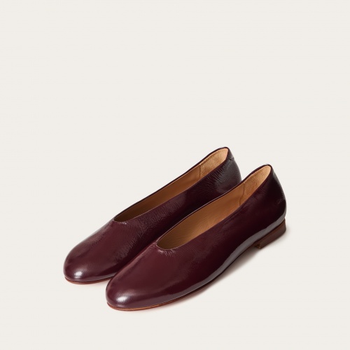 Opera Ballerina, burgundy gloss | Balagan Studio