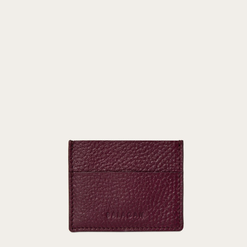 Card Holder, burgundy | Balagan Studio