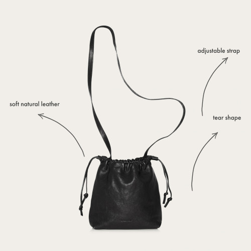 Dima Bag M, black | Balagan Studio