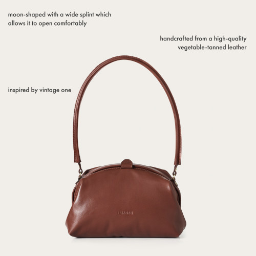 Hug Bag M, maroon | Balagan Studio