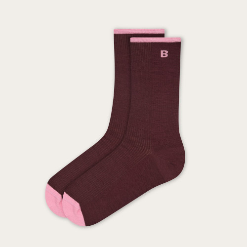 Socks, claret | Balagan Studio