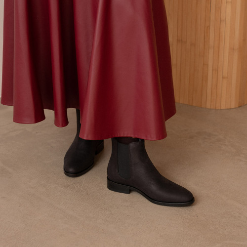 Negew sztyblety, czarny woskowany | Balagan Studio