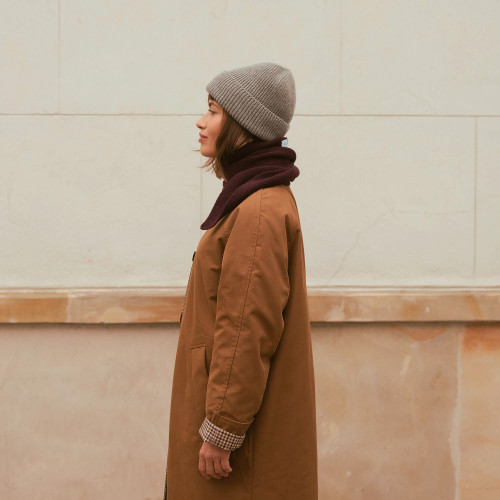 Wanda Scarf, burgundy | Balagan Studio