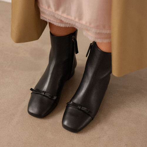 Livia botki, czarny | Balagan Studio