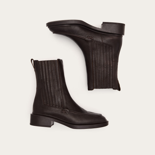 Piano Boots, deep brown | Balagan Studio