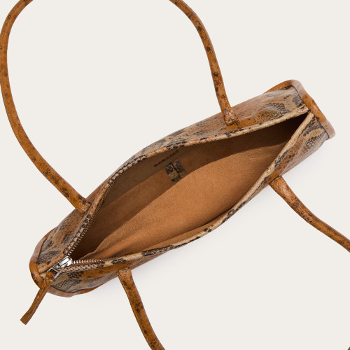 Bernadette Bag M, ginger python pattern | Balagan Studio