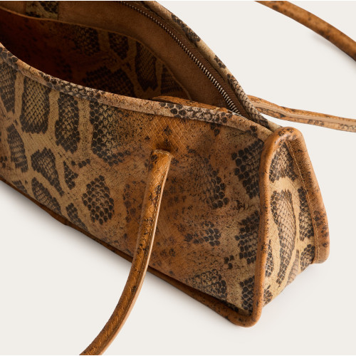 Bernadette torebka M, rudy wzór pytona | Balagan Studio