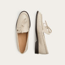 Raphael Loafers, cream croco